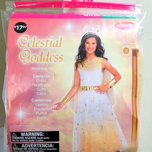 Halloween Costume Celestial Goddess Midi Dress
